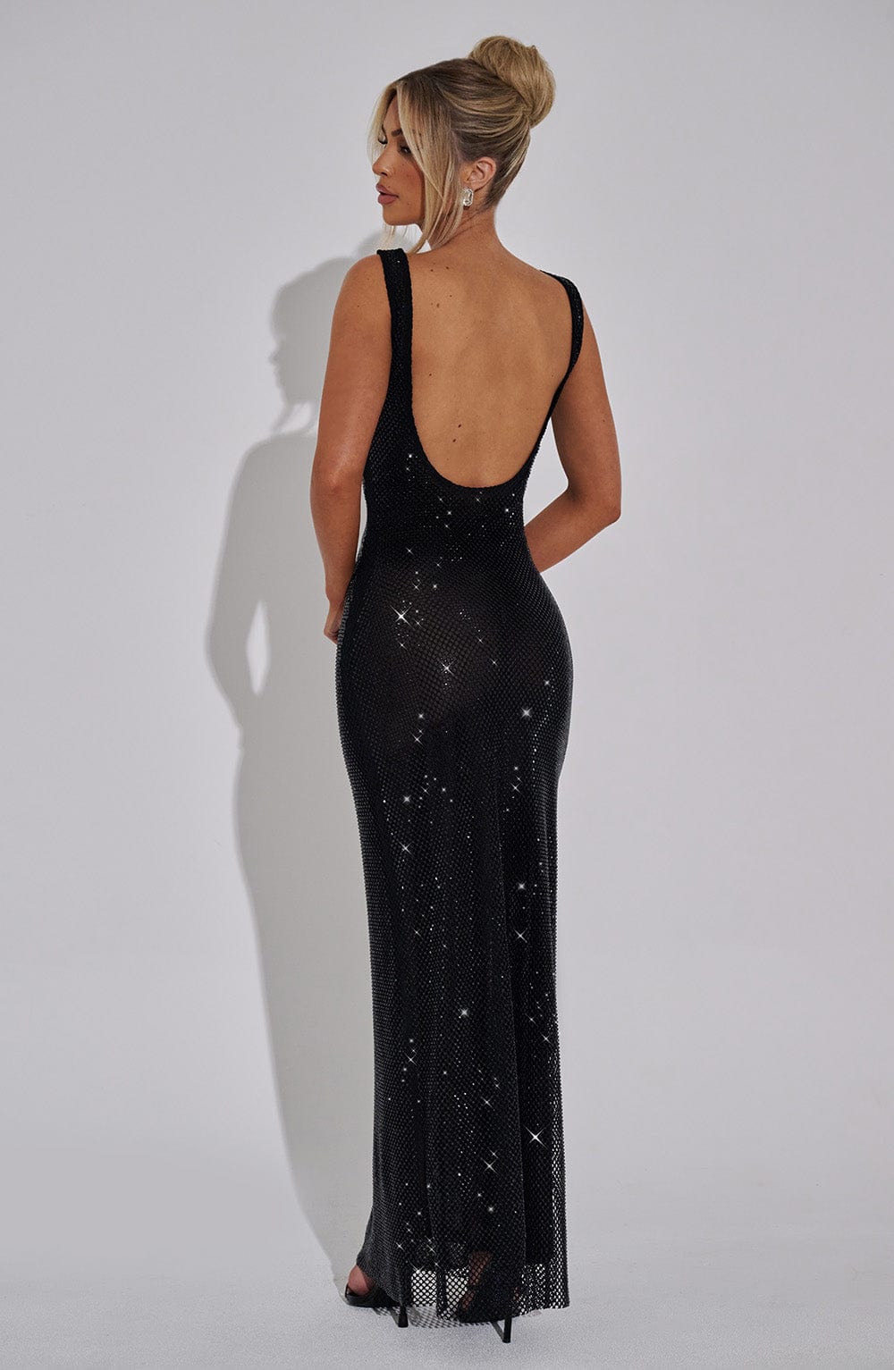 Parker Maxi Dress - Black, back