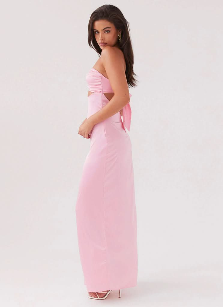 Molly Maxi Dress - Pink, side