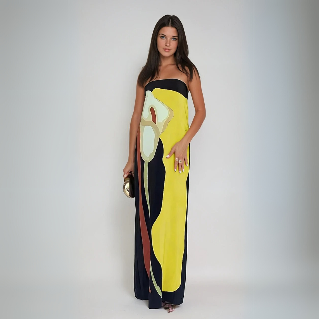 Dorothea Maxi Dress - Yellow