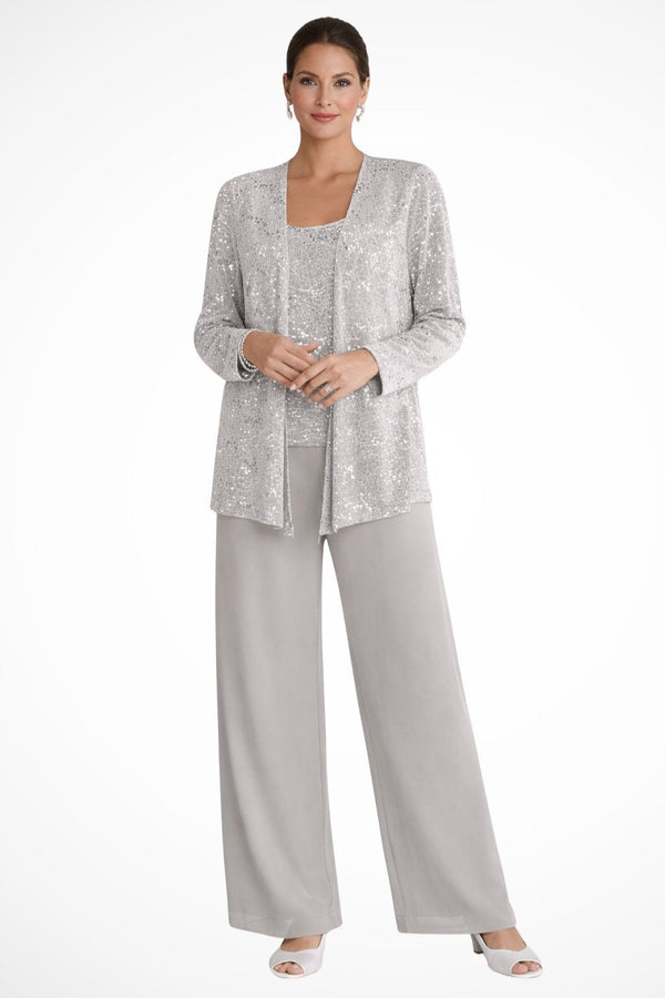 Roxane Sequin Three Piece Pant Set