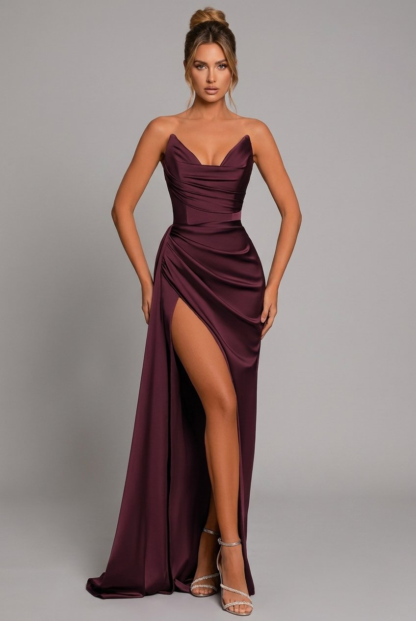Ramona Maxi Dress - Red
