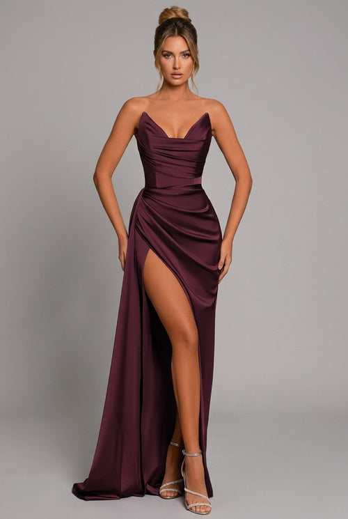 Ramona Maxi Dress - Red