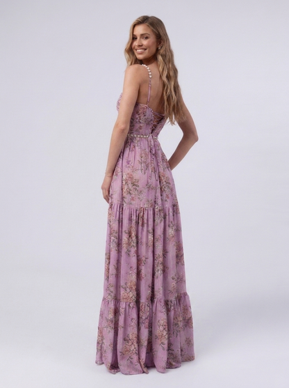 Camila Floral Tiered Maxi Dress