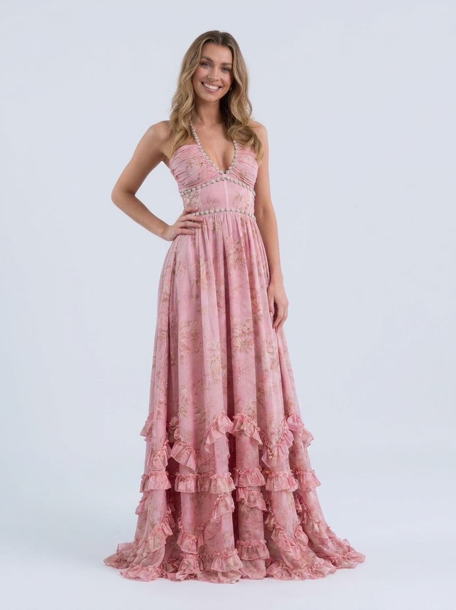 Camila Floral Tiered Maxi Dress