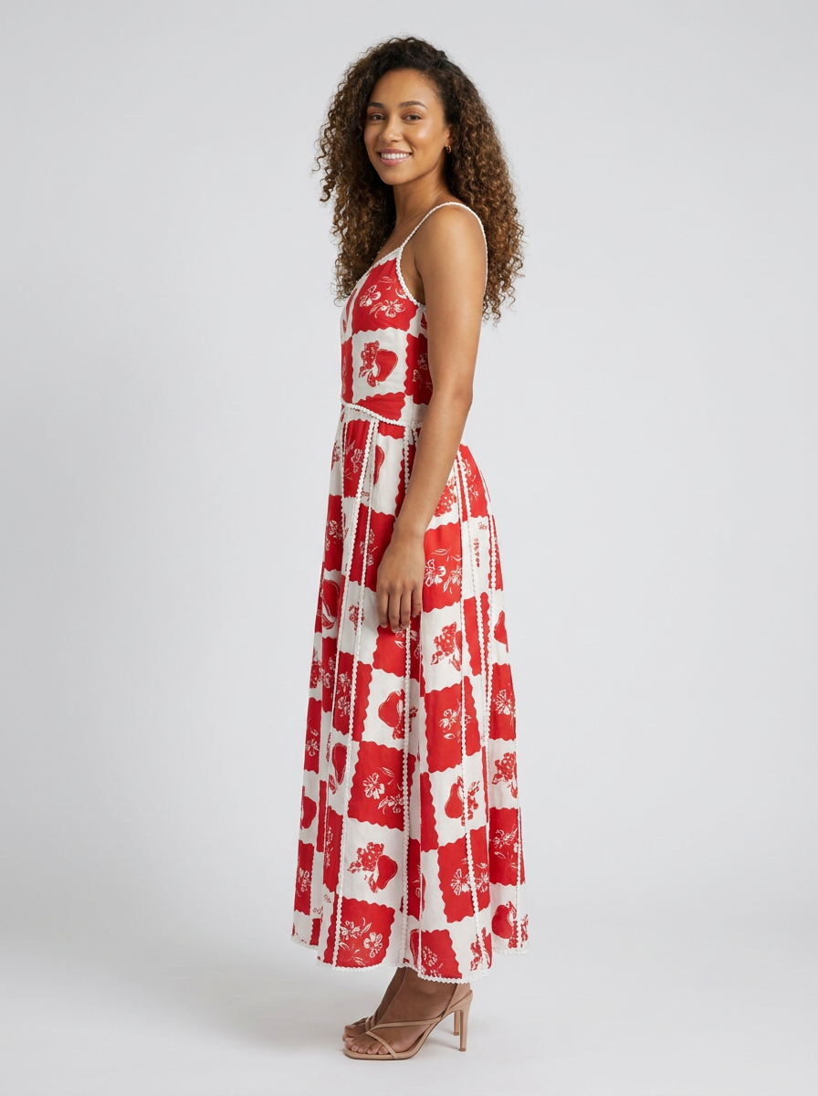 Indira Floral Maxi Dress