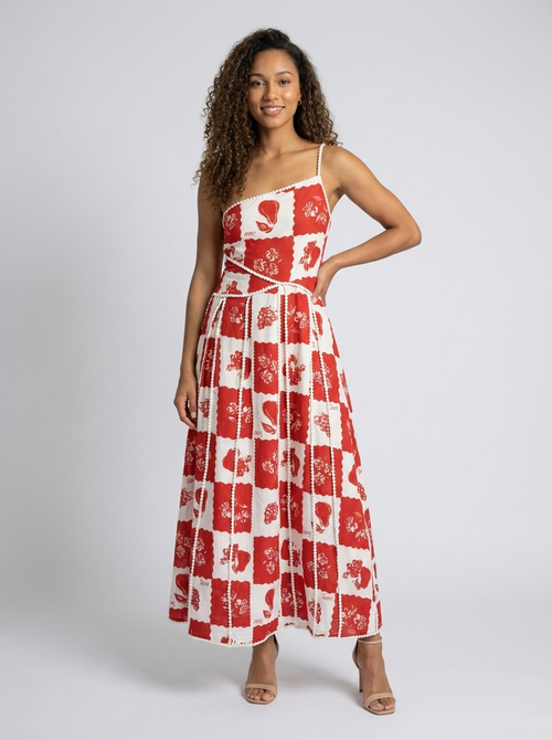 Indira Floral Maxi Dress