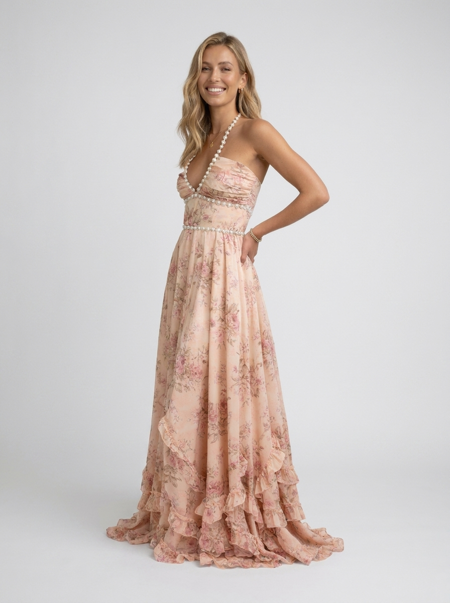 Camila Floral Tiered Maxi Dress