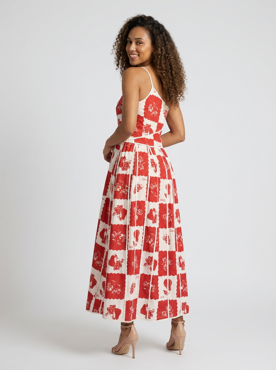 Indira Floral Maxi Dress