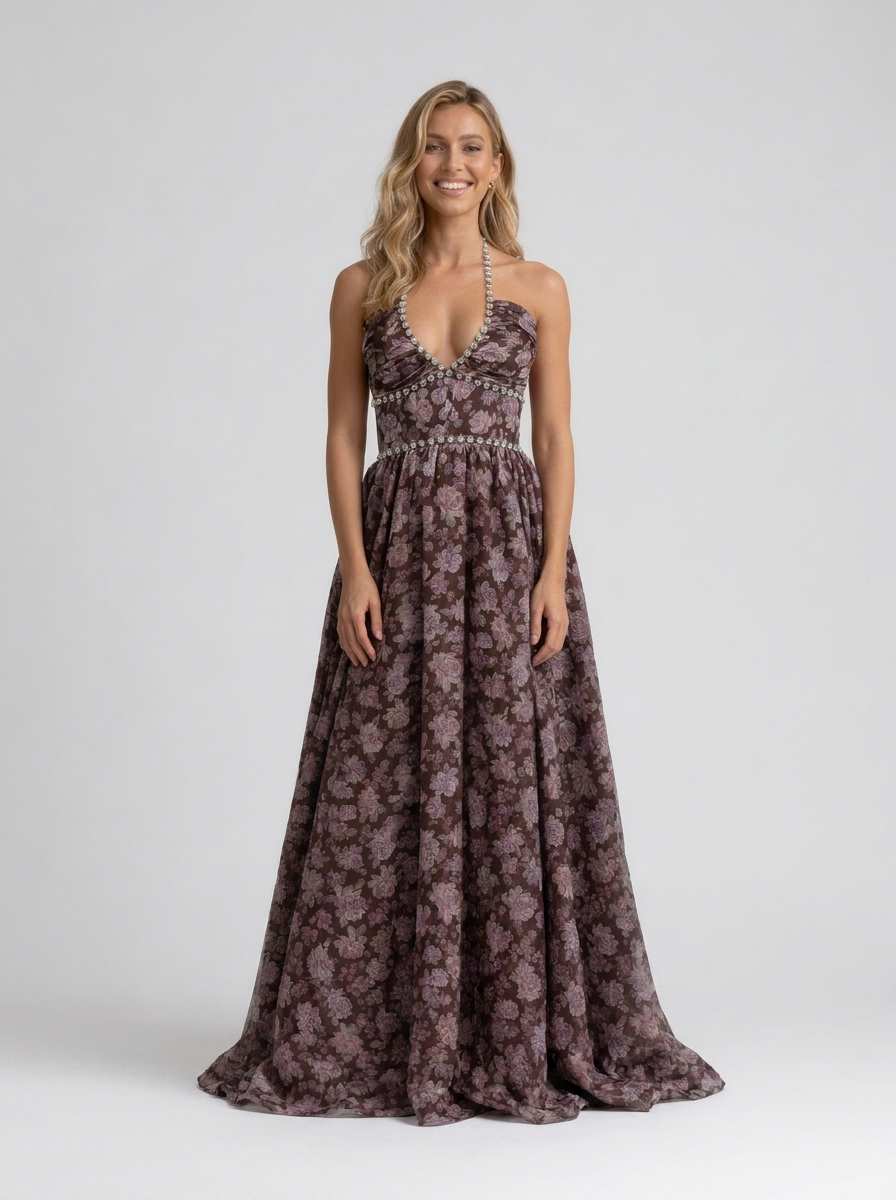 Camila Floral Tiered Maxi Dress