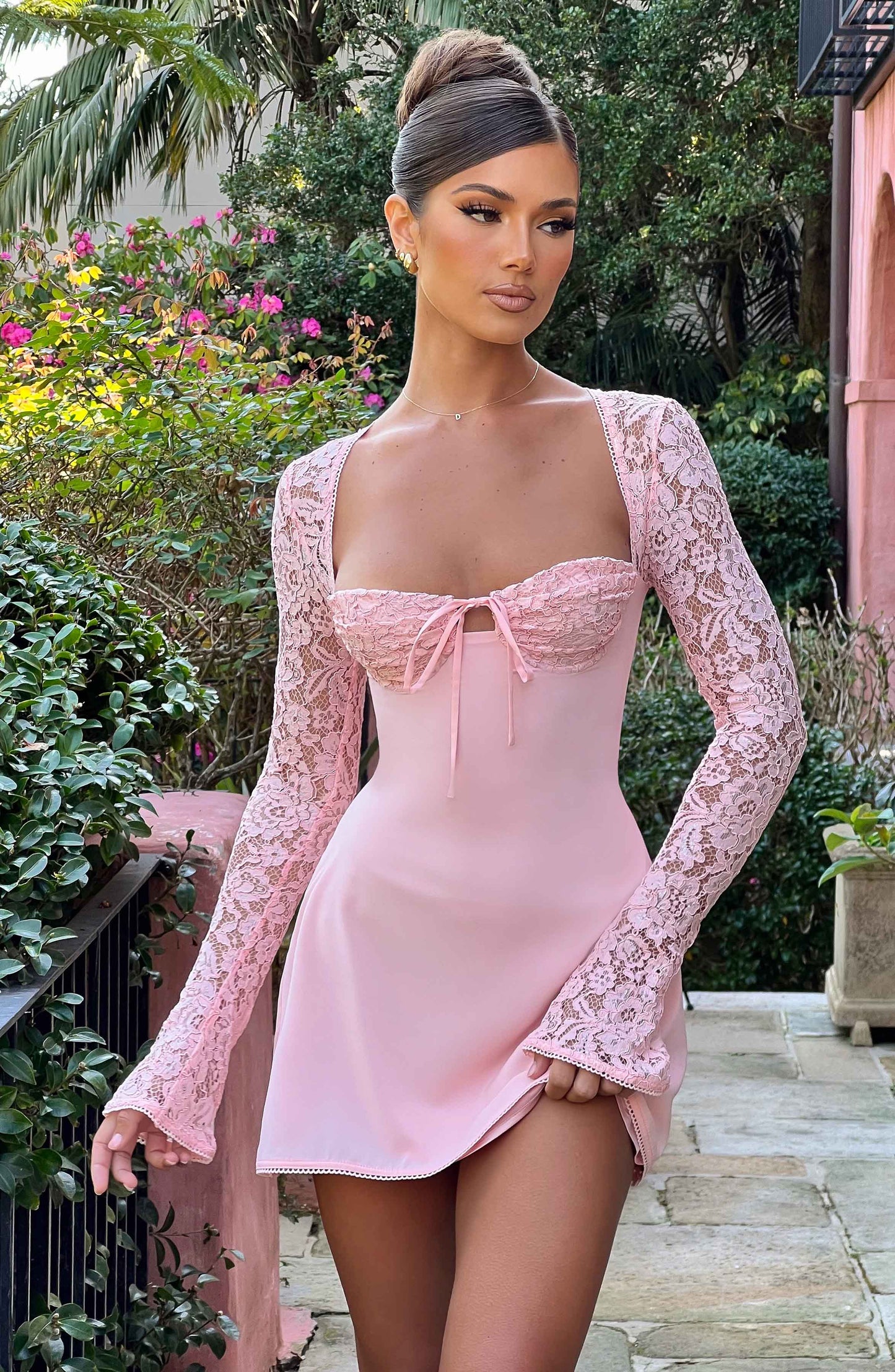Valentina Flared Mini Dress