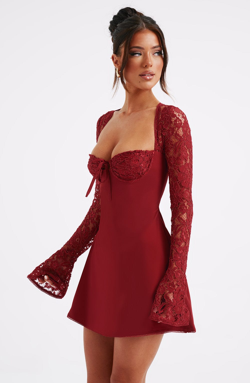 Valentina Flared Mini Dress
