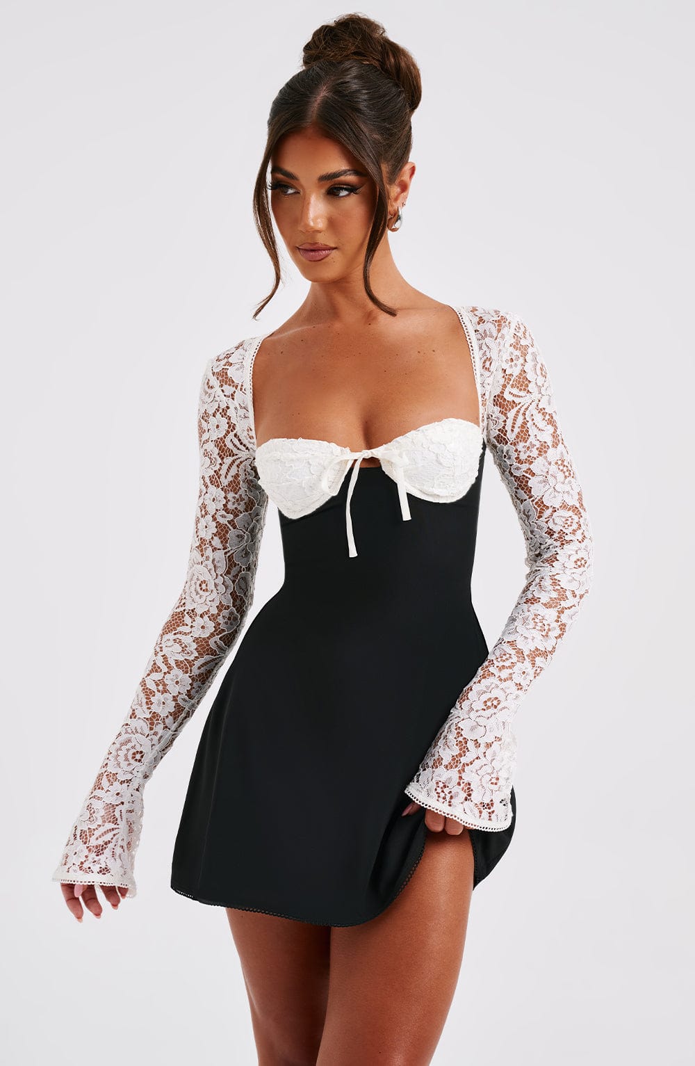 Valentina Flared Mini Dress