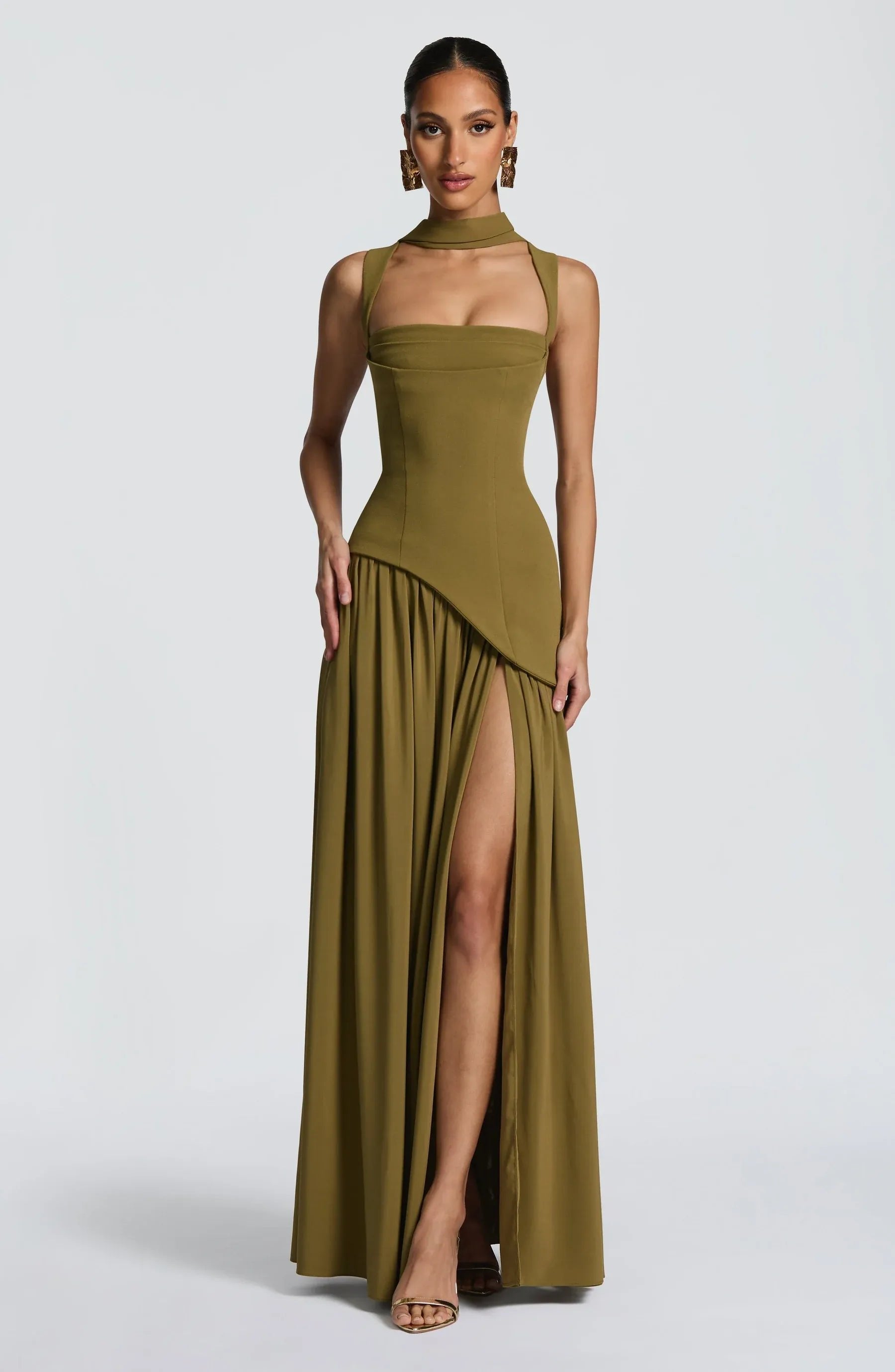 Emelia Maxi Dress - Green