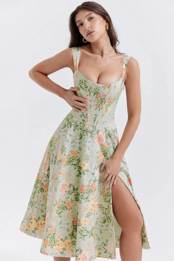 Coralie Off Shoulder Midi Dress