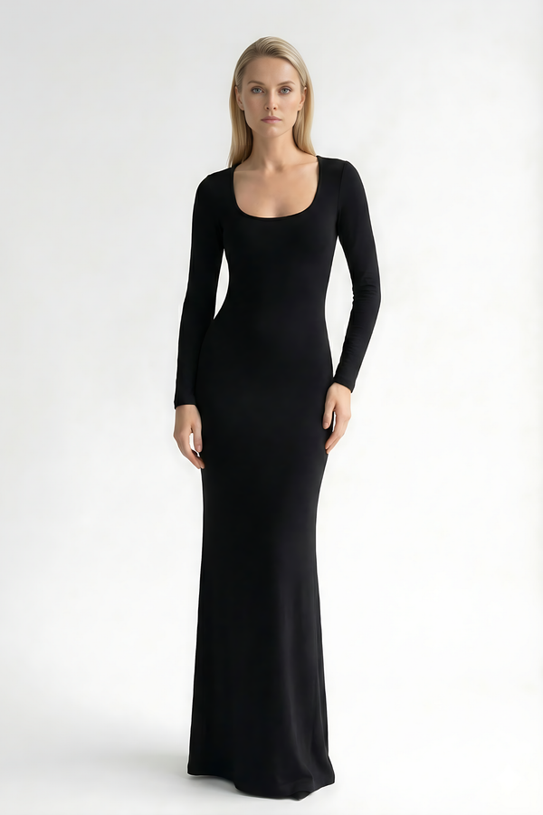 Eden Square Neck Maxi Dress
