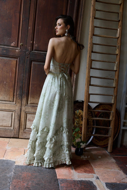 Persephone Halter Maxi Dress