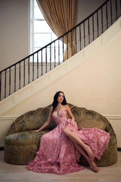 Persephone Halter Maxi Dress