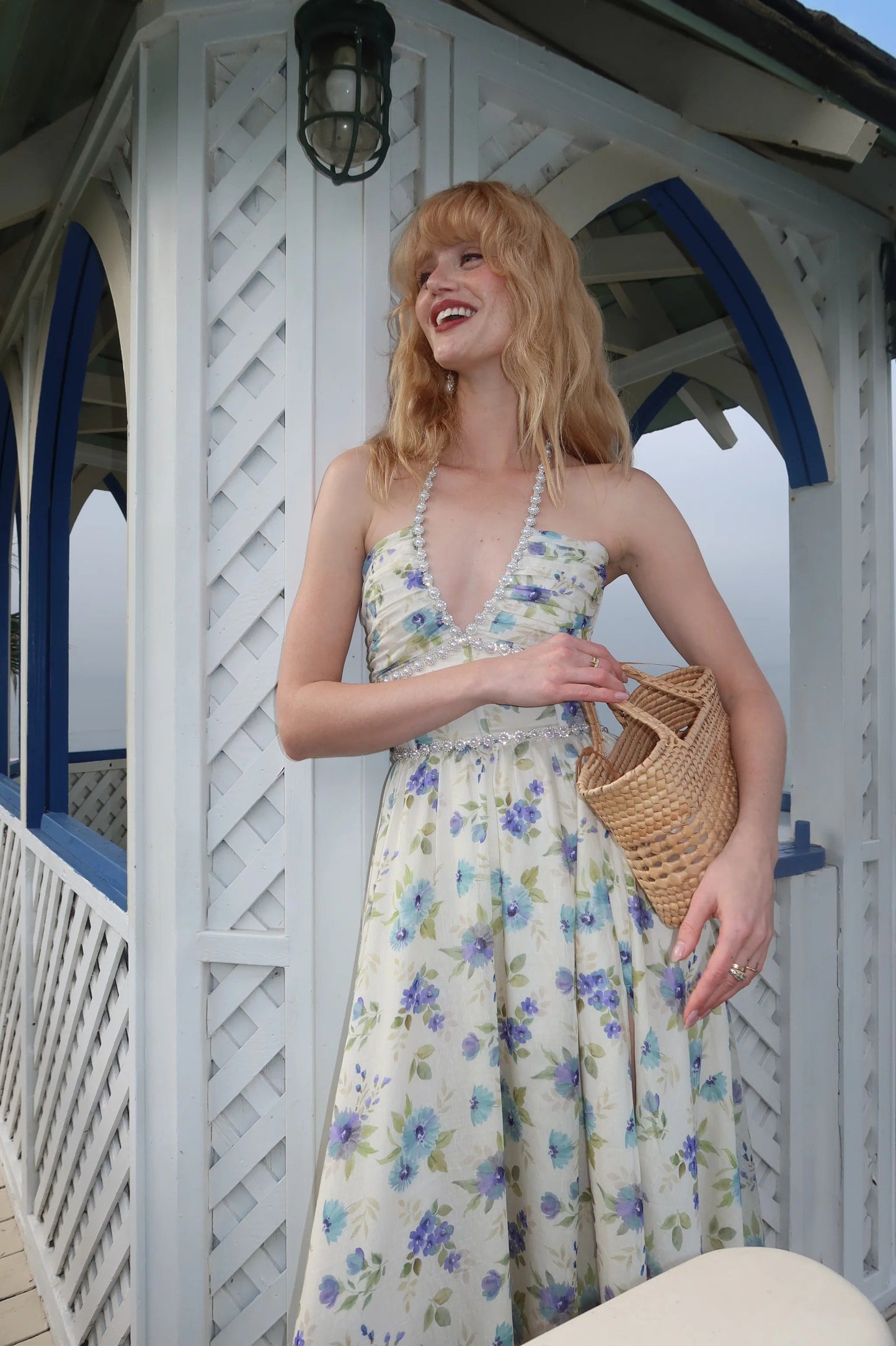 Persephone Halter Maxi Dress