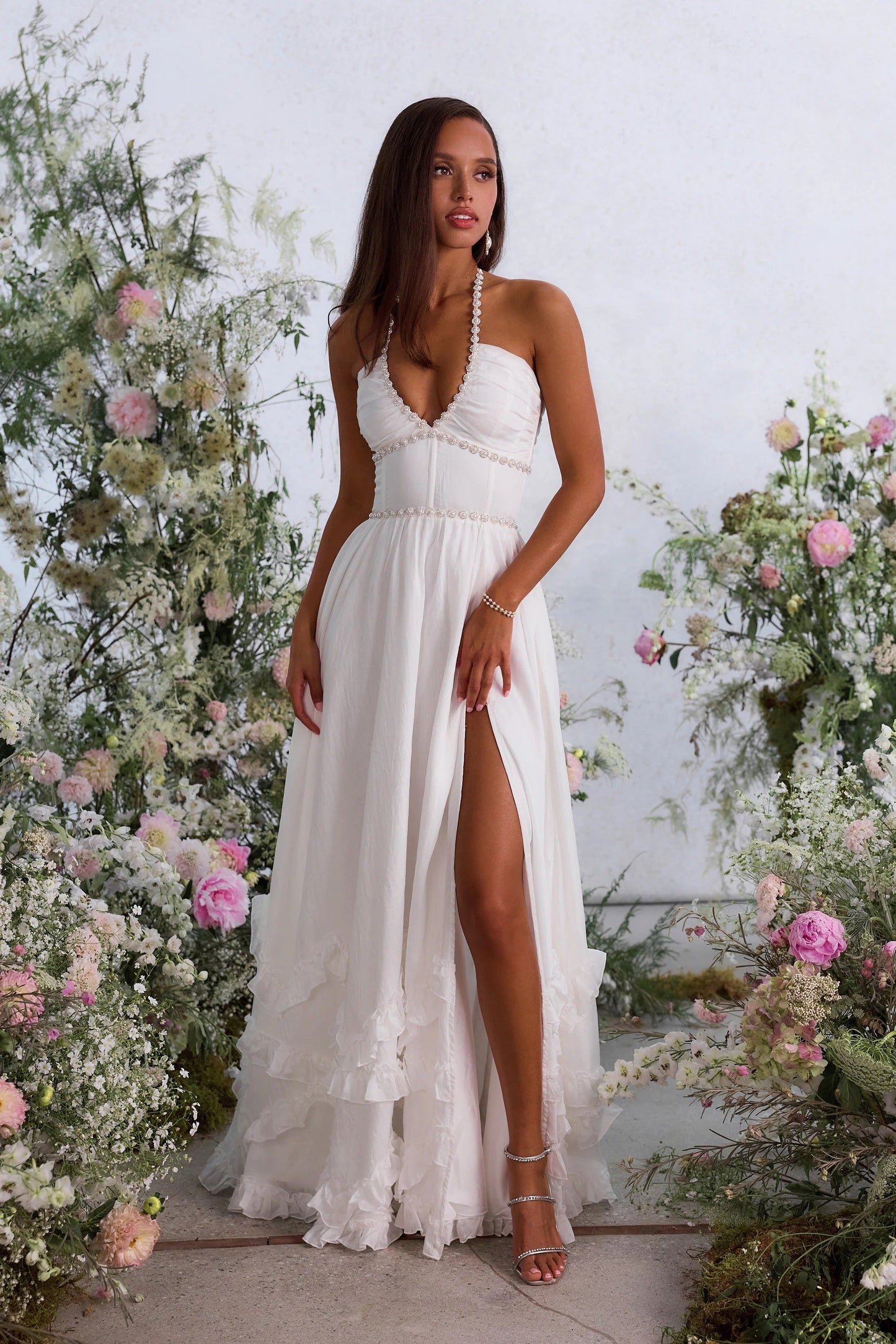 Persephone Halter Maxi Dress