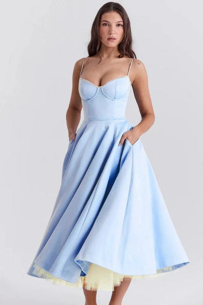 Orla Sweetheart Midi Dress