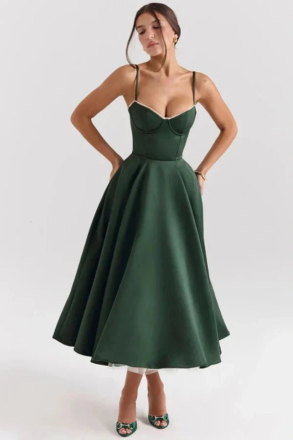 Orla Sweetheart Midi Dress