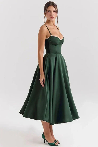 Orla Sweetheart Midi Dress