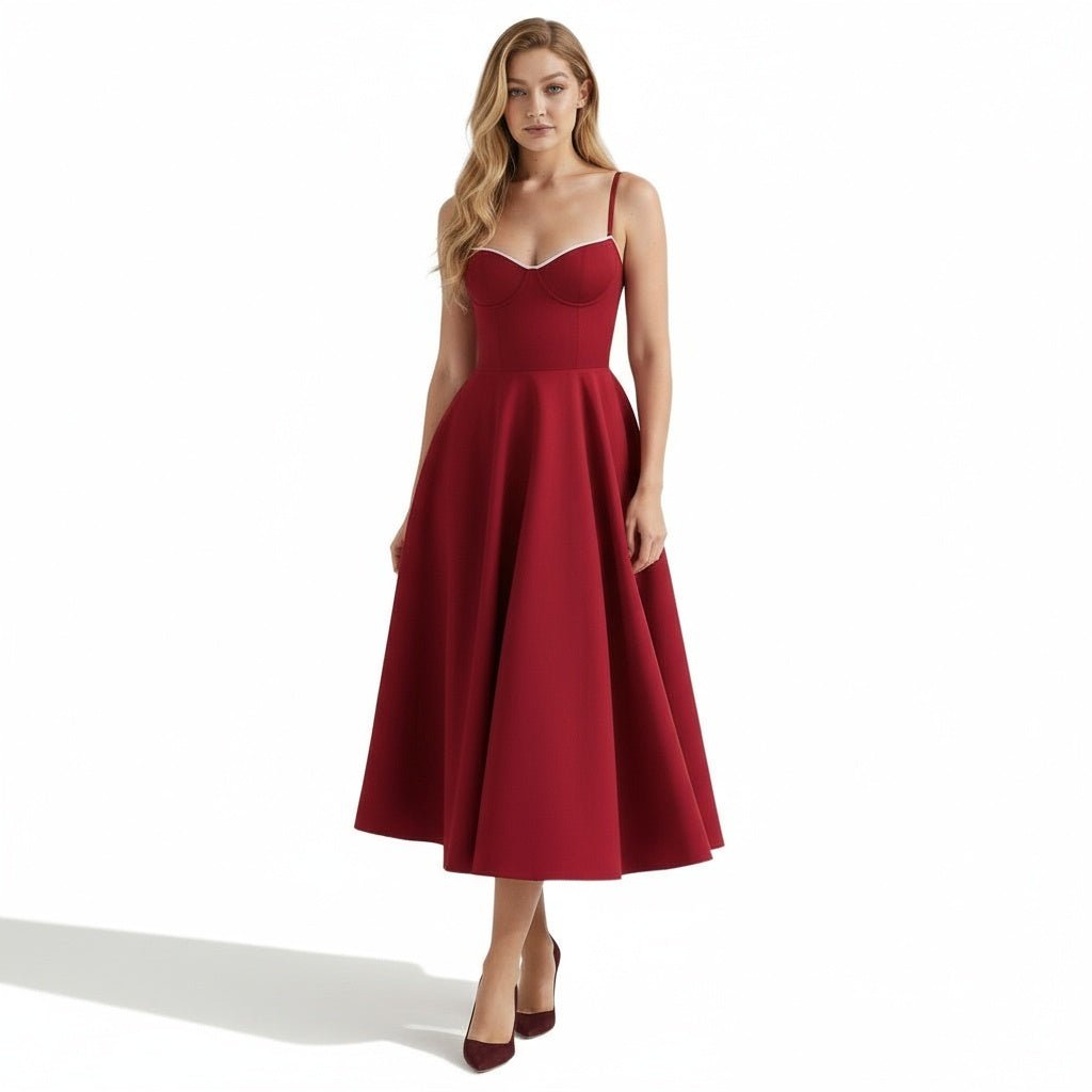 Orla Sweetheart Midi Dress