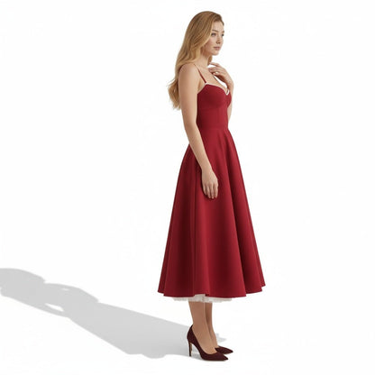 Orla Sweetheart Midi Dress