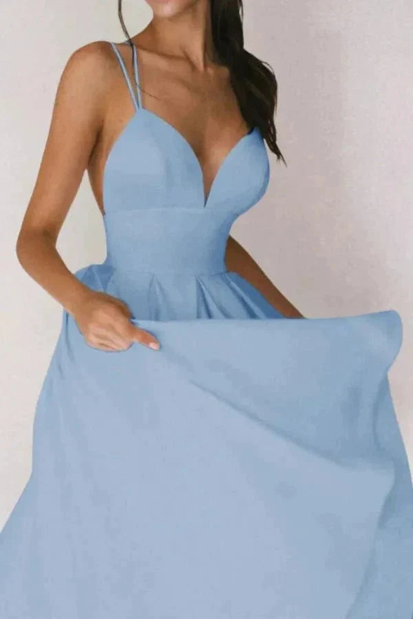 Vienna V Neck Midi Dress
