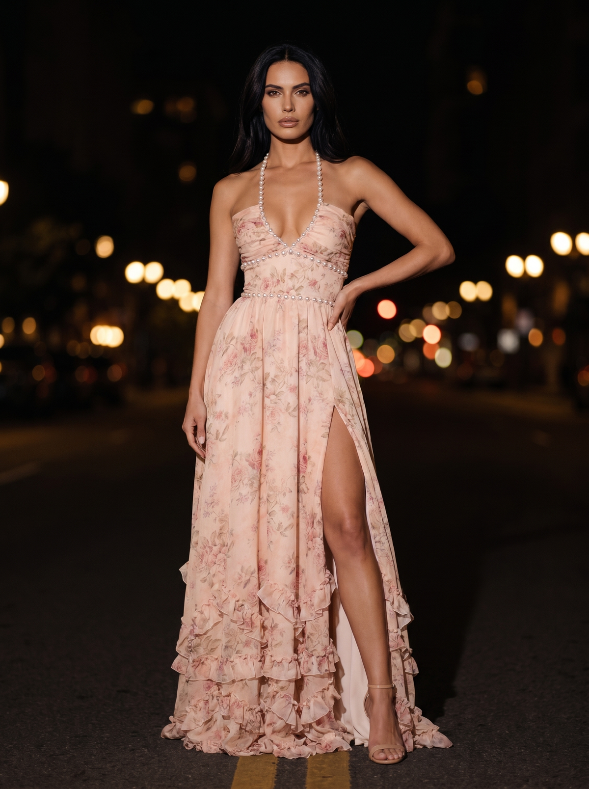 Wynter Maxi Dress - Pink